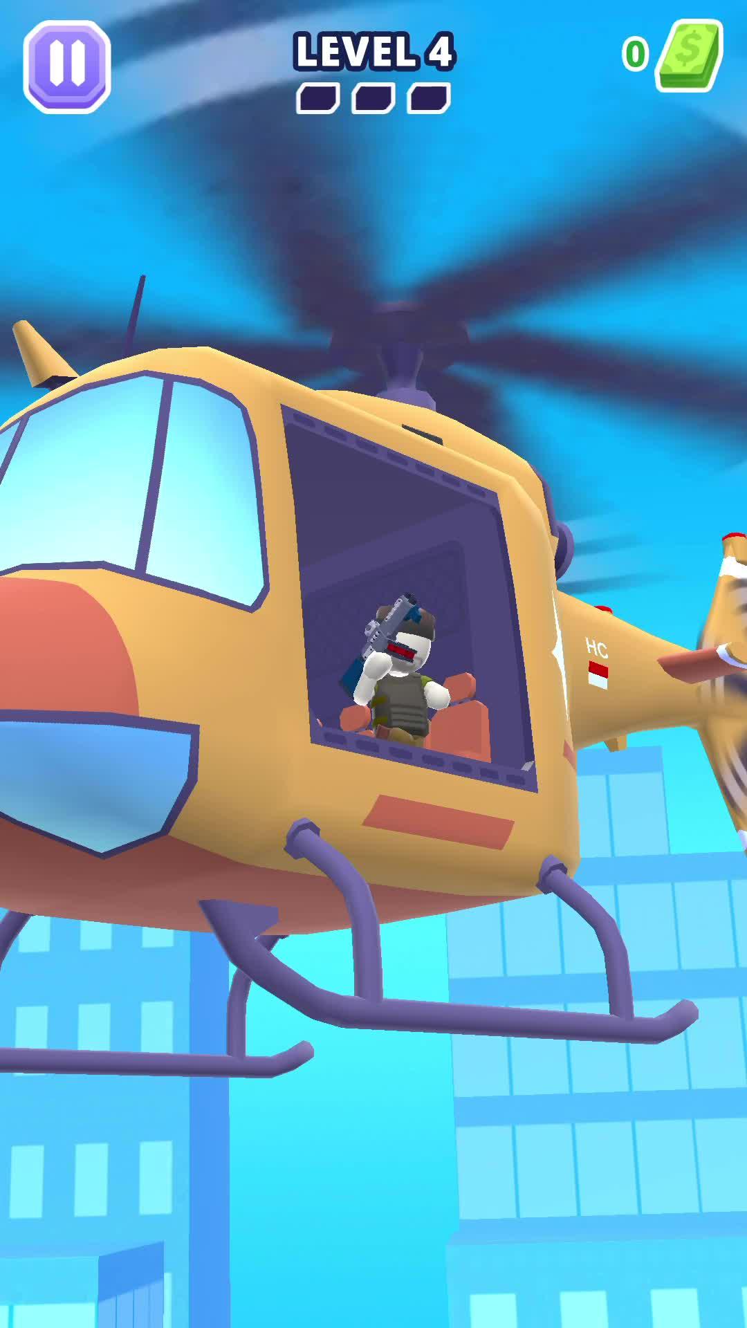 Make hell out a helicopter!