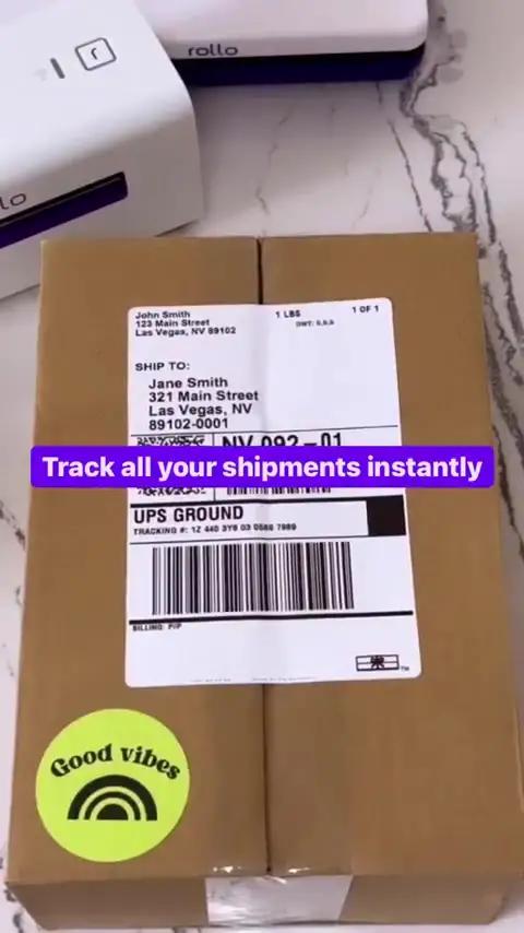 The ONLY shipping friendly app! #rollo #rolloship #rollowireless