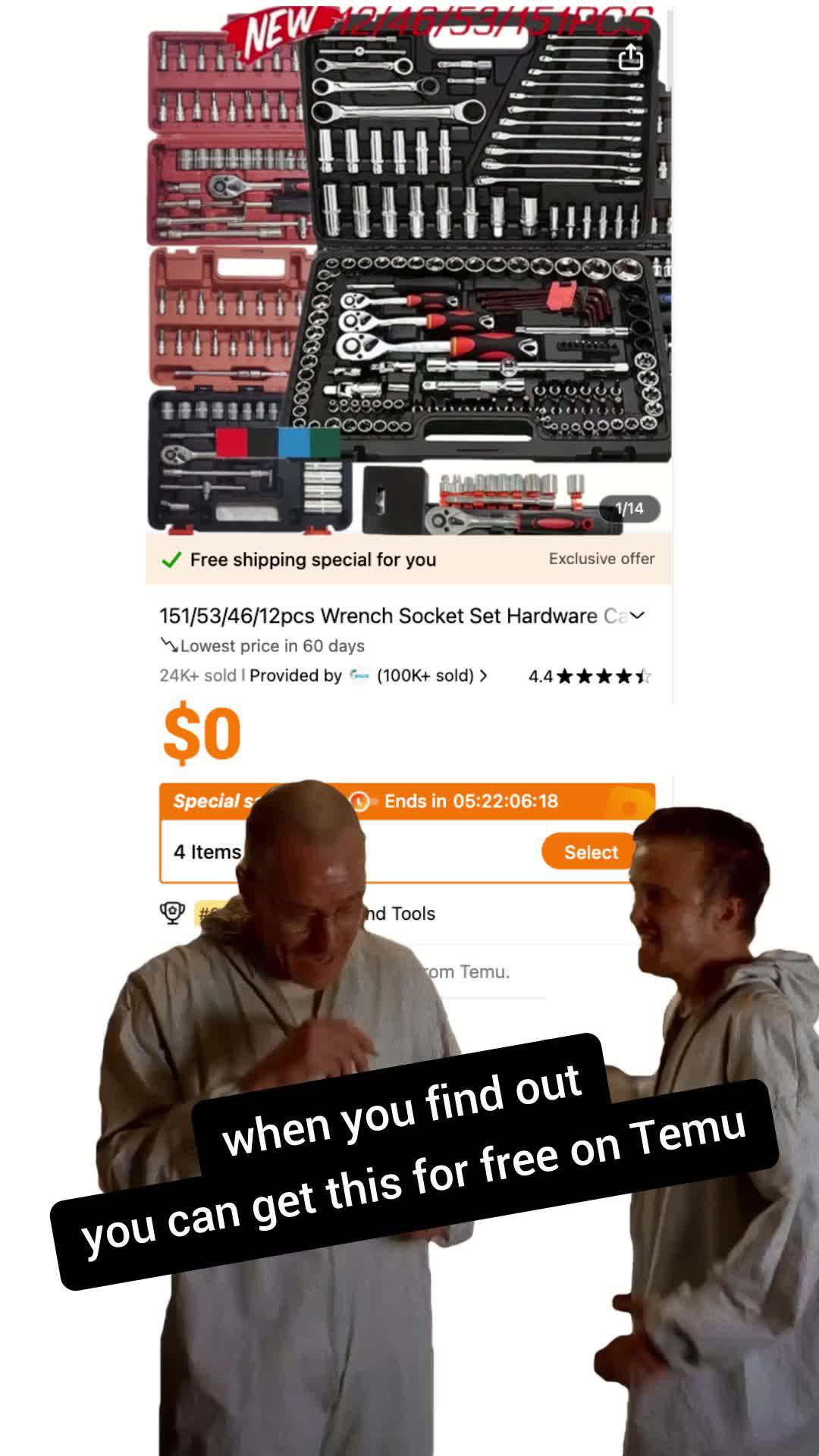 🆓FREE GIFT!!!! $0 Temu Haul!!!❤️⚡🎁 You can get this item for free now!!! Click the card to get your gift today! Free shipping & Free returns 🚛⚡ *Only for new app users with qualifying orders #Temu #zerotemuhaul #shopwithme #tryonhaul #freetemuhaul