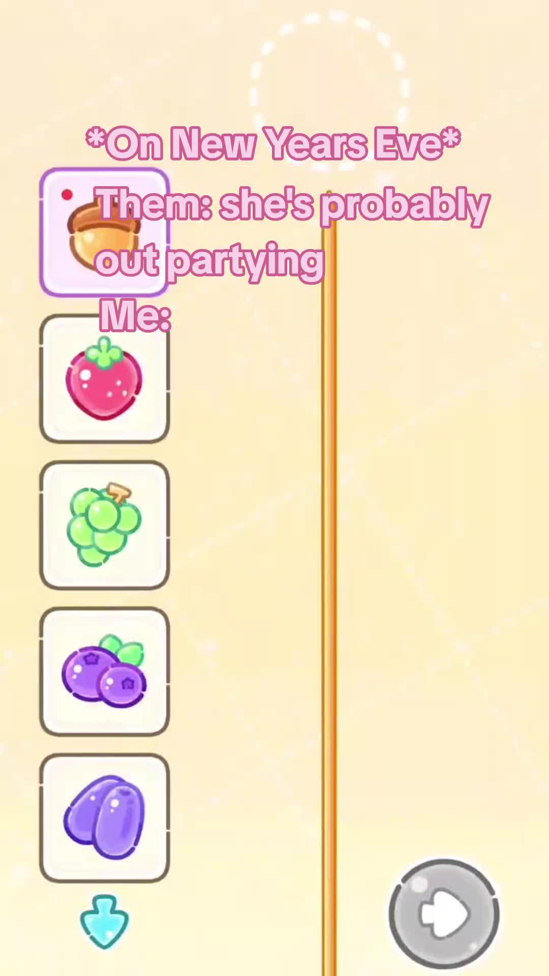 I'll be playing till next year 😂😌✨❤️ #game #cutegame #mobilegame #mukbang #cookinggame #tanghulu #ASMR #newyear @Tanghulu Master Official