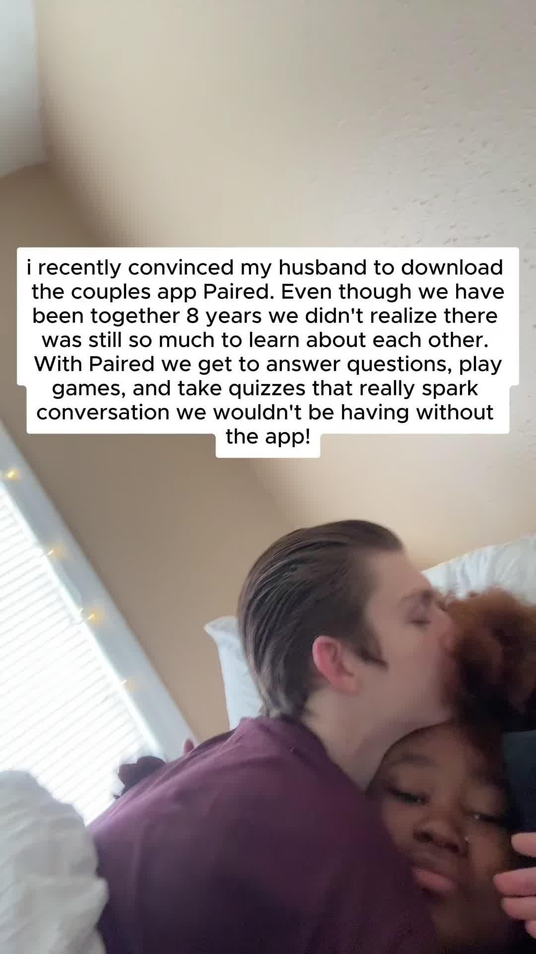 I need to thank the couples app Paired that helped me get through this.