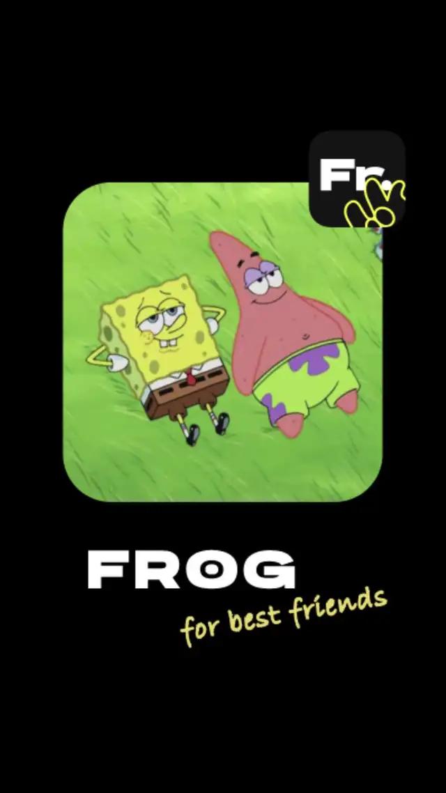 WYD also means we are best friends #spongebob #patrick #spongebobpatrick #fyp #uk #frogapp #newapp #bff #friends #socialmedia #socialapp
