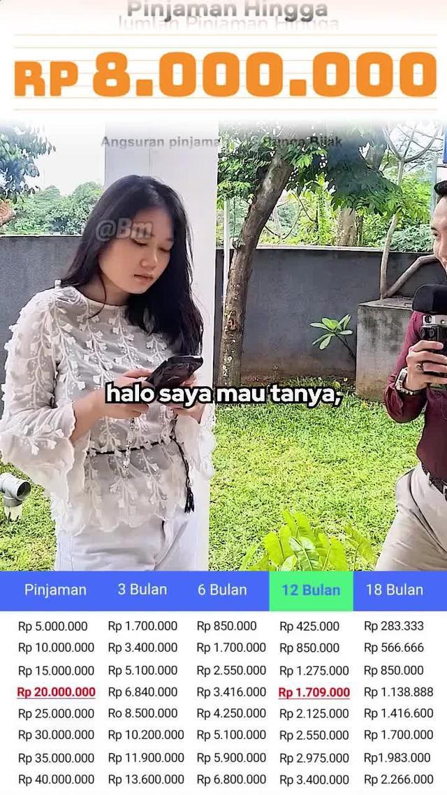 Pinjaman fleksibel dan ringan