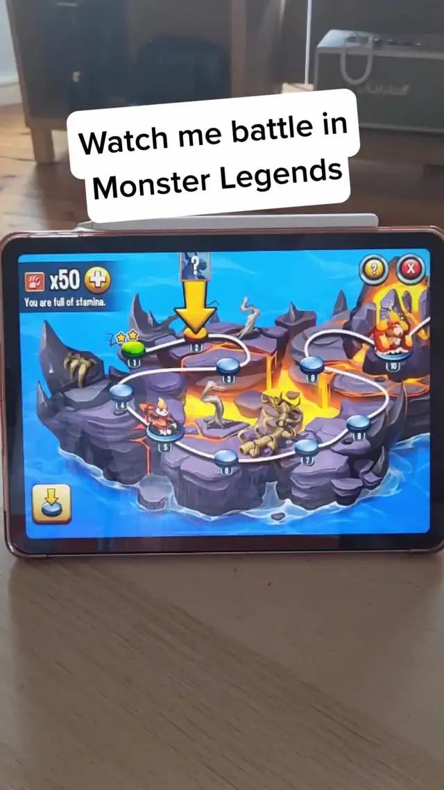 Watch me battle in Monster Legends