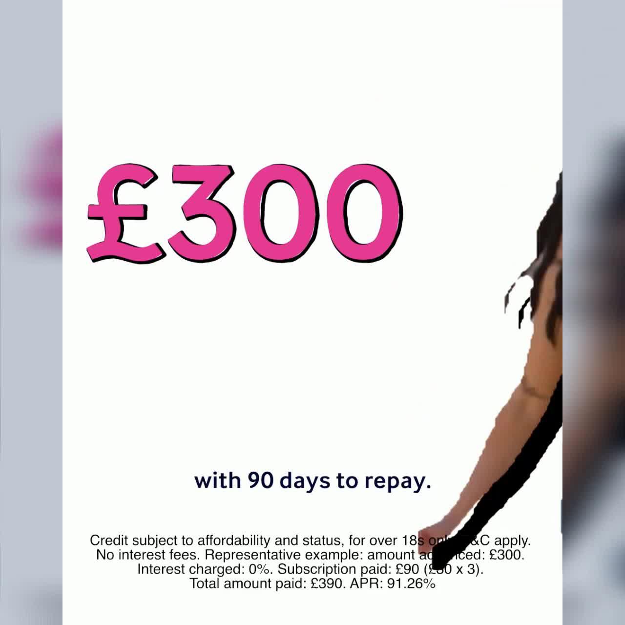 Access £300. No Stellar Credit Score Required!