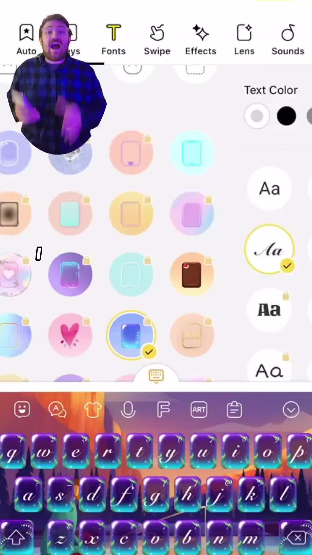 A very popular fully customized keyboard recently