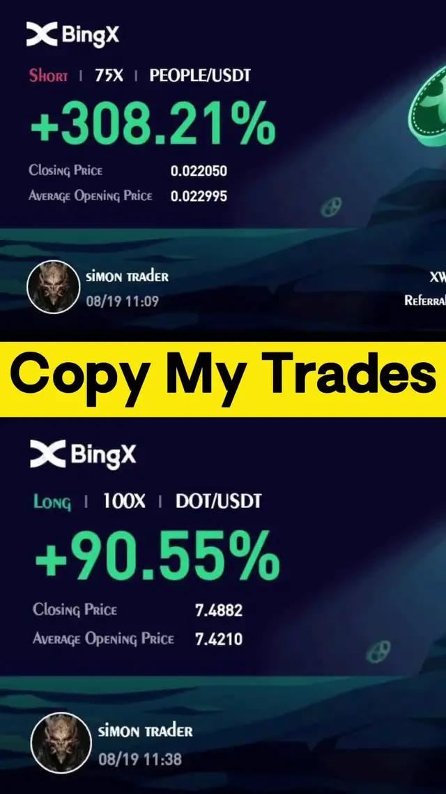 Just One Clicks！Copy Trading with 3000+ elite traders