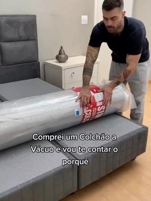 Colchão Casal Espuma D33 A Vácuo Certificada 138x188x17cm