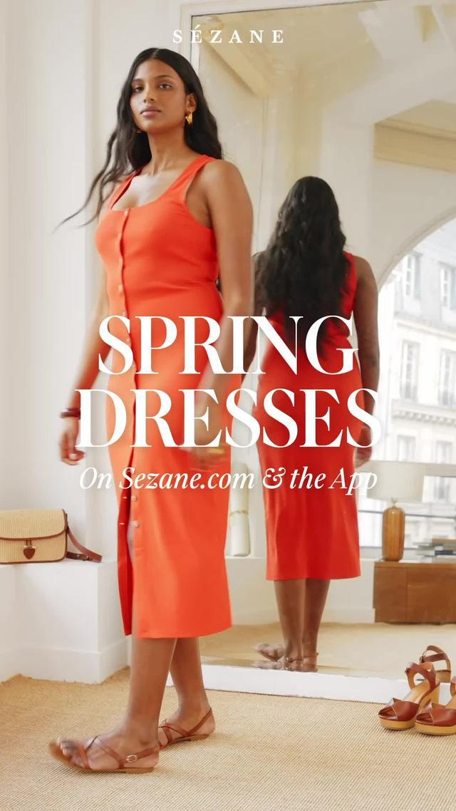 From flowy cuts to vibrant colors, these dresses were designed for your spring.