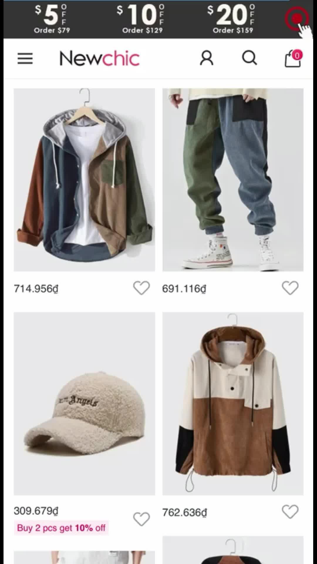 GIẢM GIÁ 20% cho đơn đặt hàng trên ₫50 cho người dùng ứng dụng mới