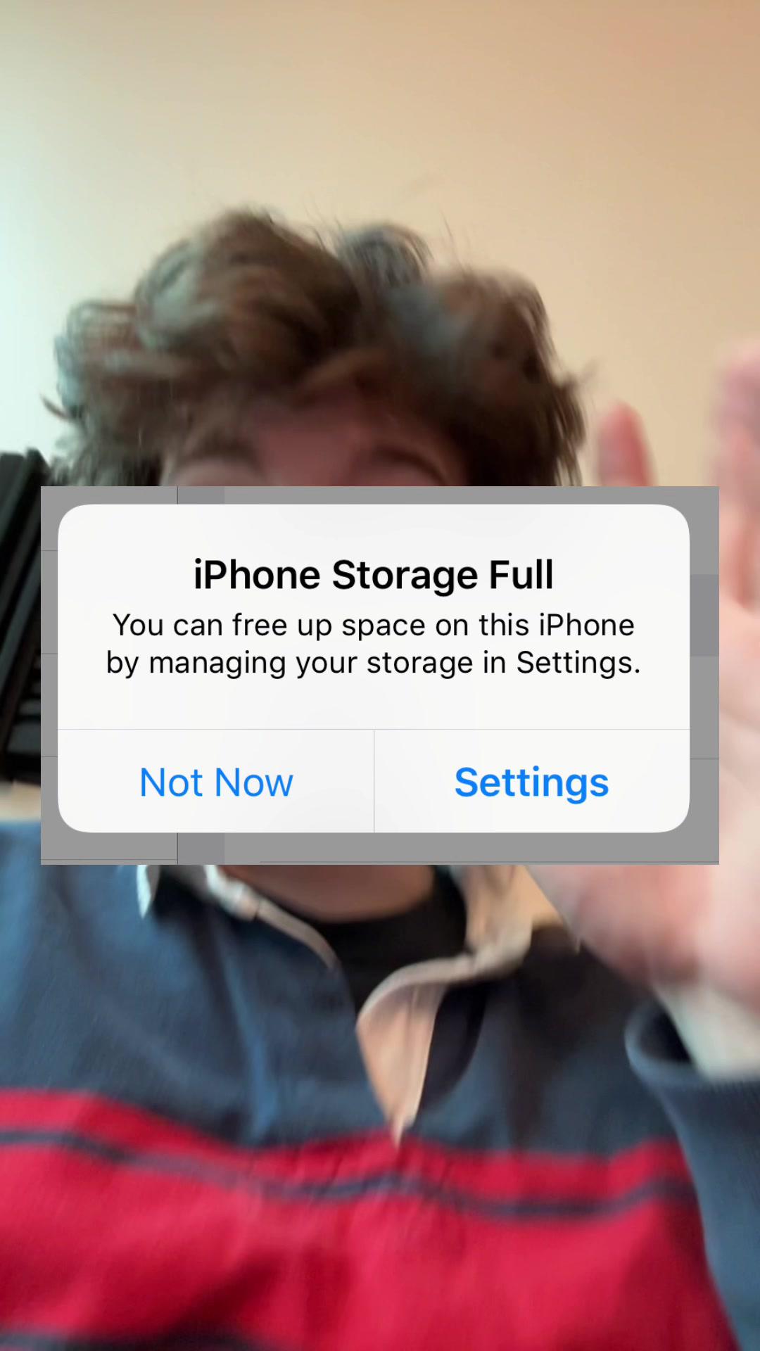 Anybody else? #fyp #cameraroll #instagram #insta #filter #swipewipe #iPhoneStorage #storage