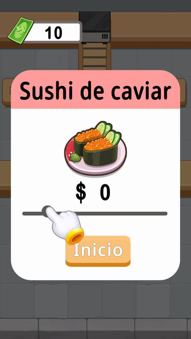 ¡Dirige un restaurante de sushi y experimenta tu propia historia de restaurante de sushi!