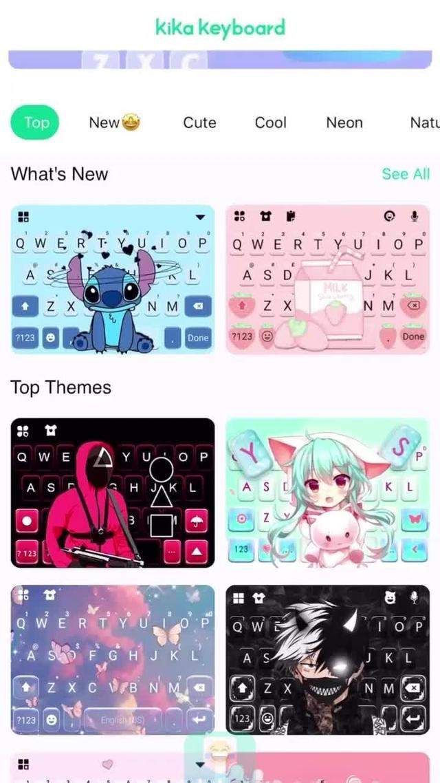 Set exclusive  keyboard& themes for your Phone!