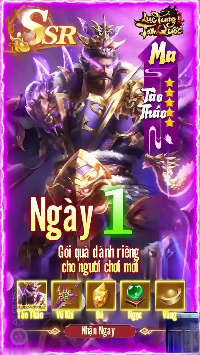 Tam Quốc xuyên không - Ngộ Không xuất hiện! Lôi cuốn đến từng hoạt động, code quà: Tuong5SaoNe