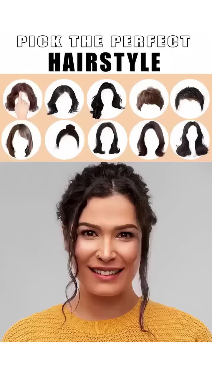 Try new haircuts using ai !