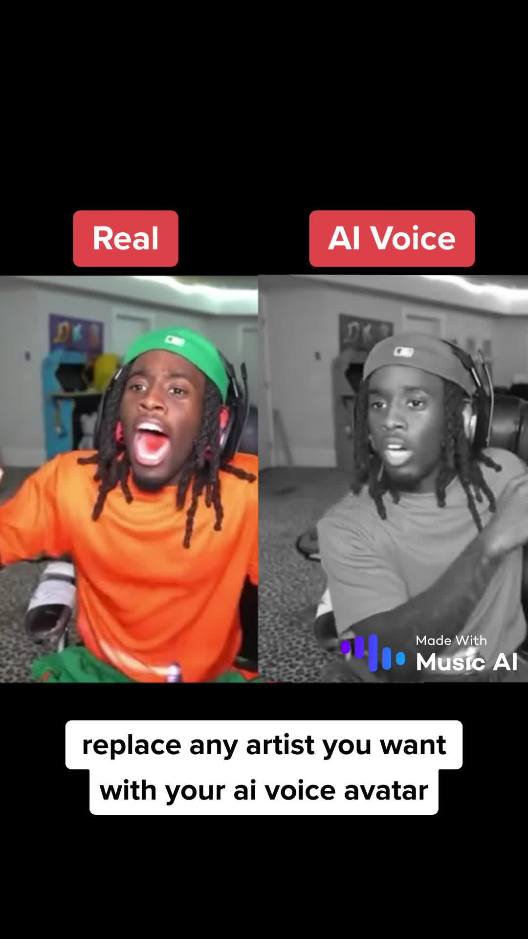 Create AI covers with your own voice on mobile