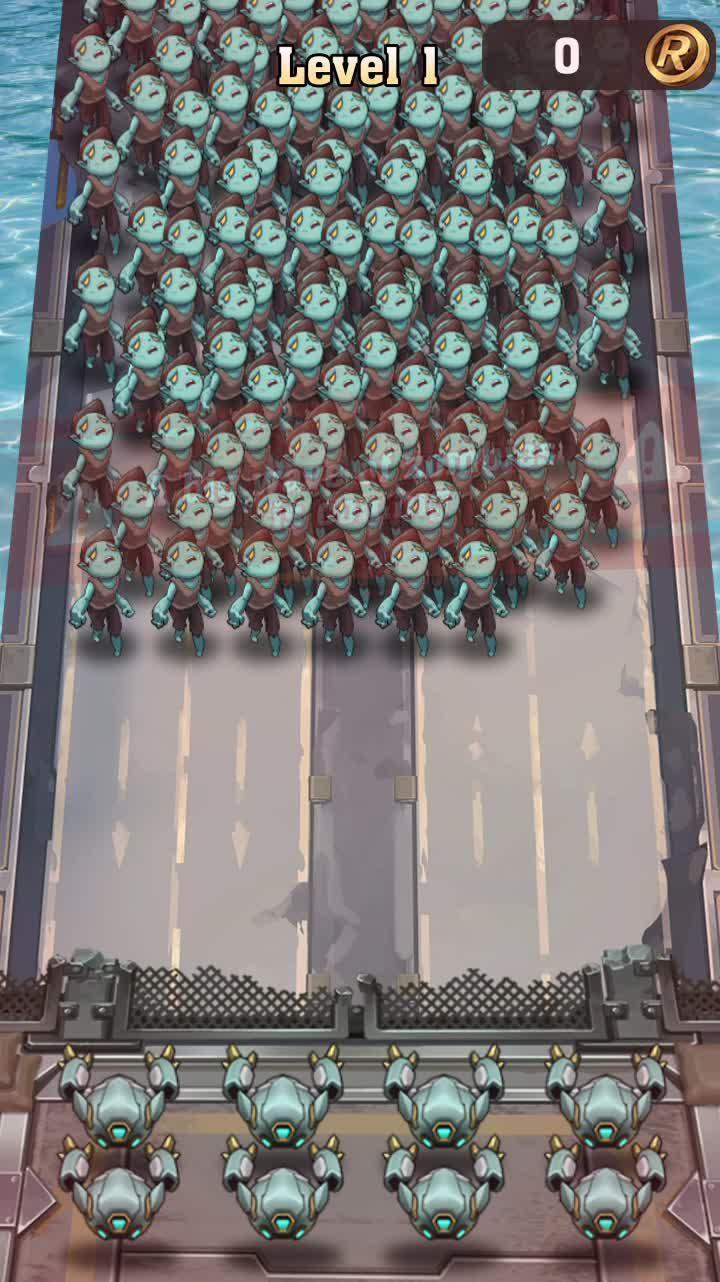 Pistol pop, zombie drop