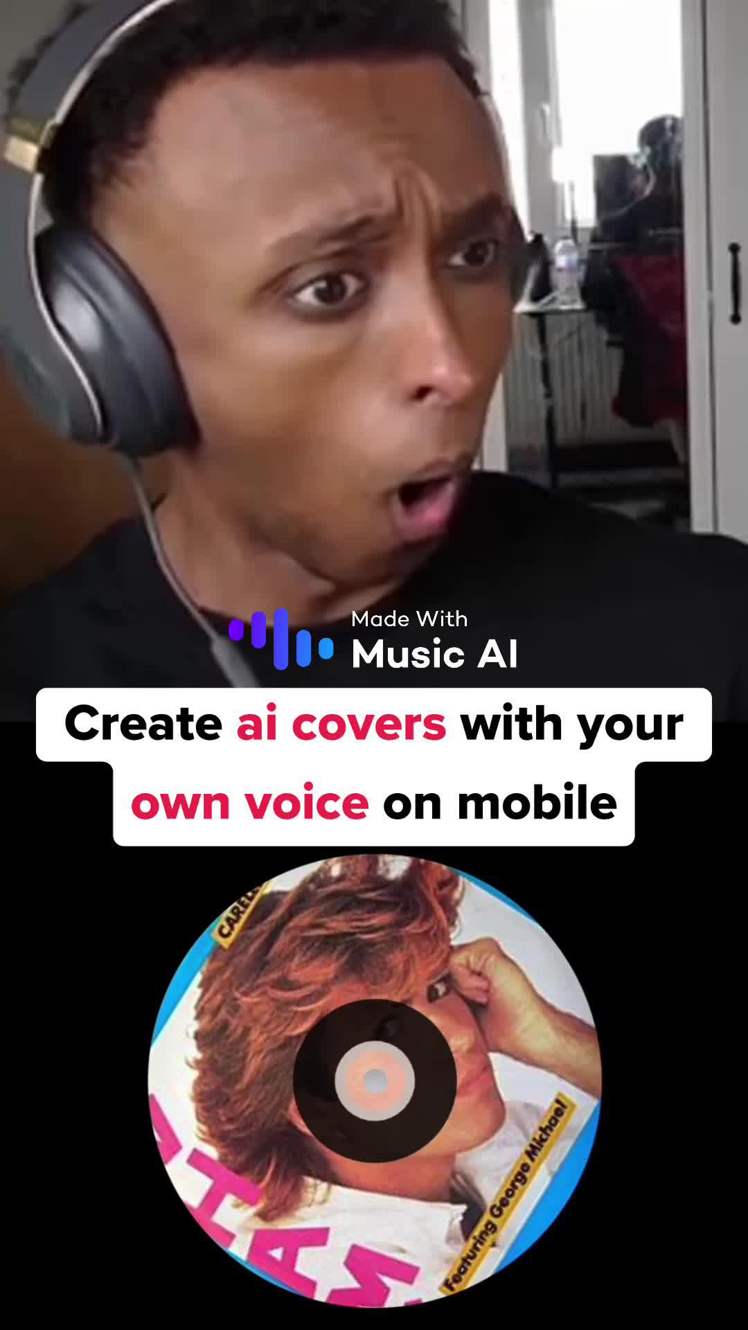 Create AI covers with your own voice on mobile