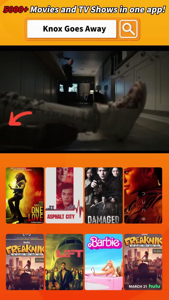 5000+ free movies and TV series in the app