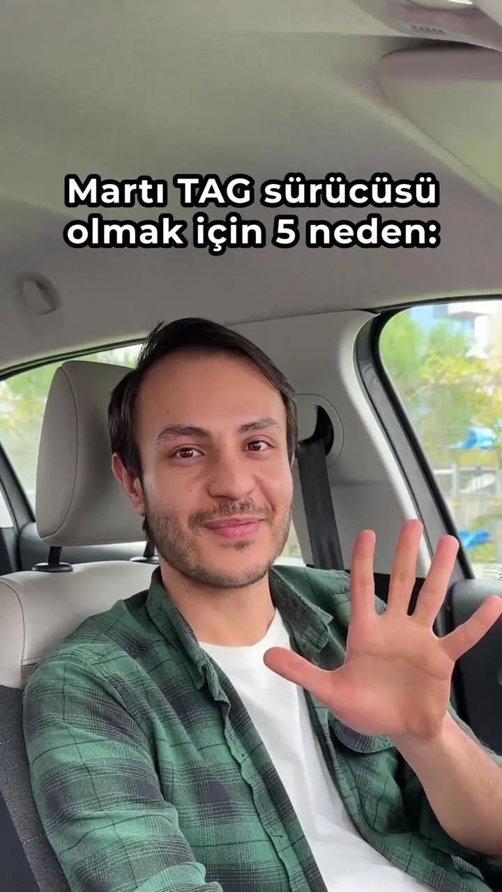 TAG Sürücü uygulamasını indirmek: https://store.tekaracgidelim.com