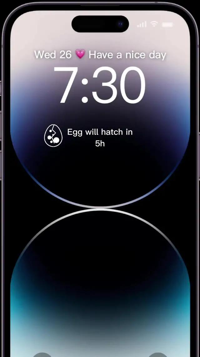 Raise a pet on your lock screen!