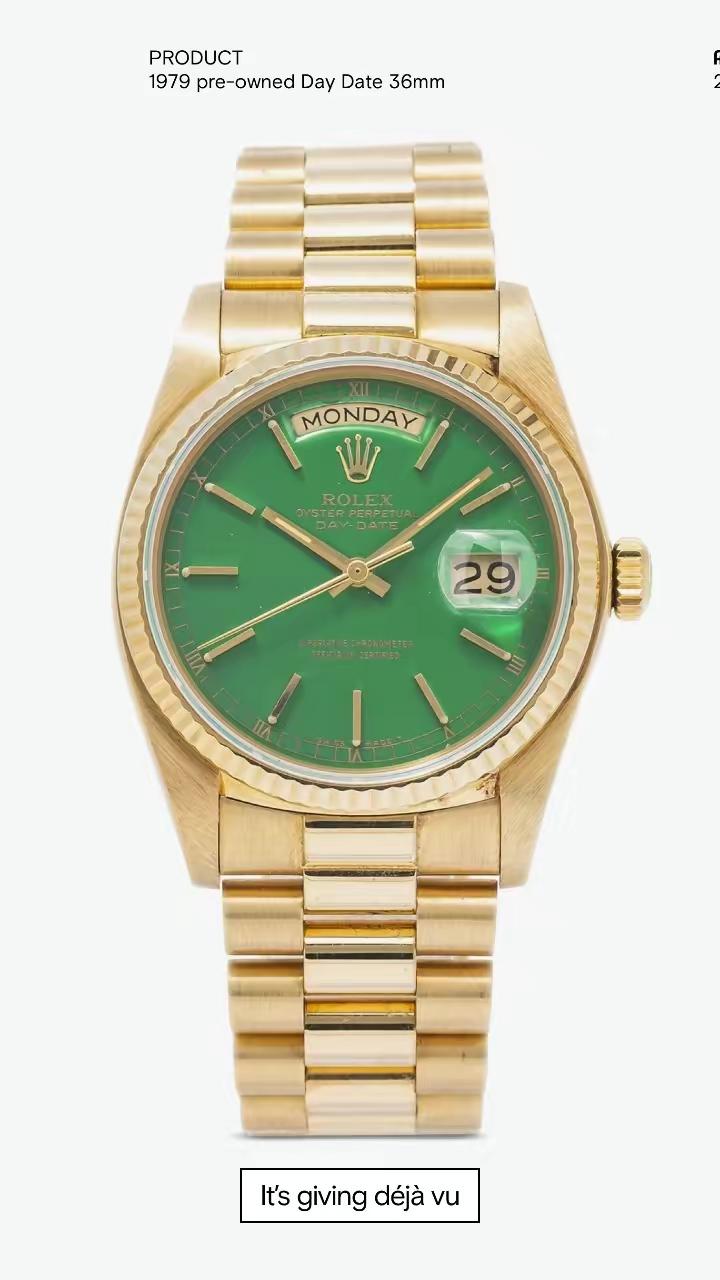 Cette Rolex pre-owned contient plus d'une histoire. Parcourir sur l'appli.