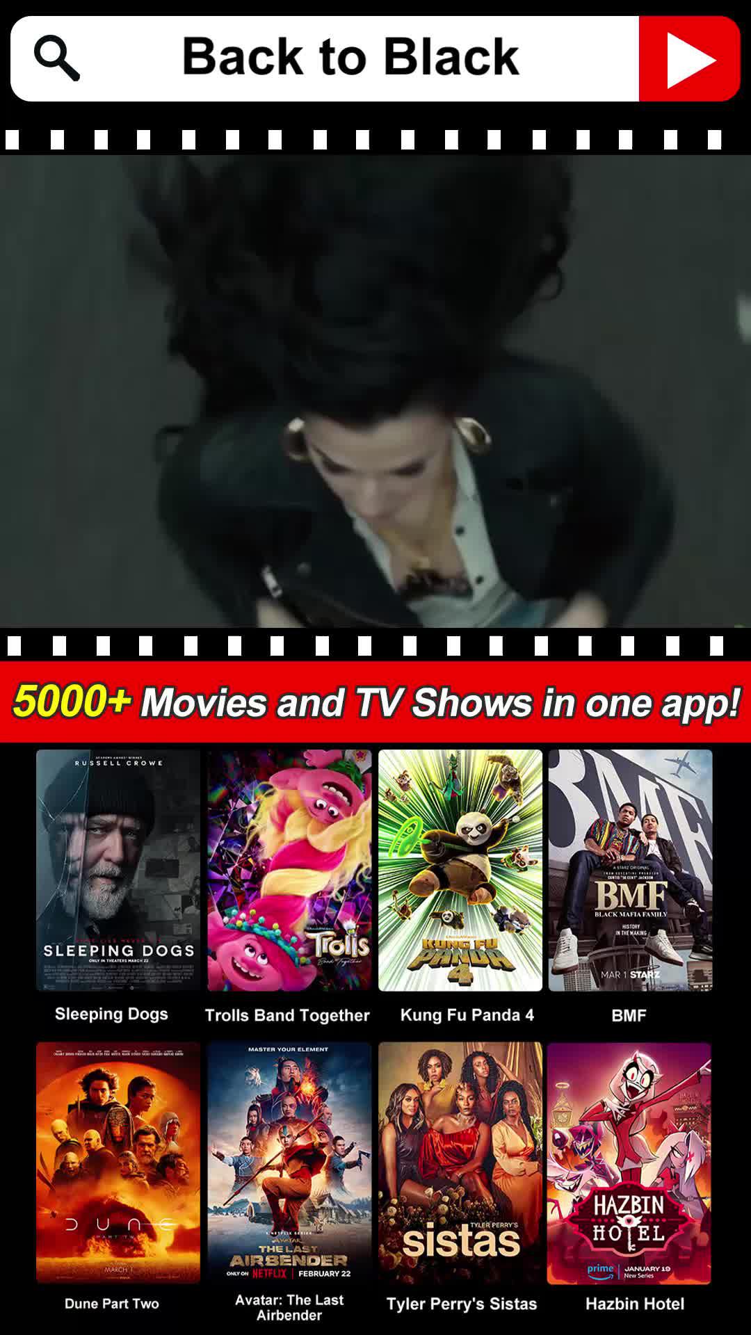 Watch blockbuster movies as you like