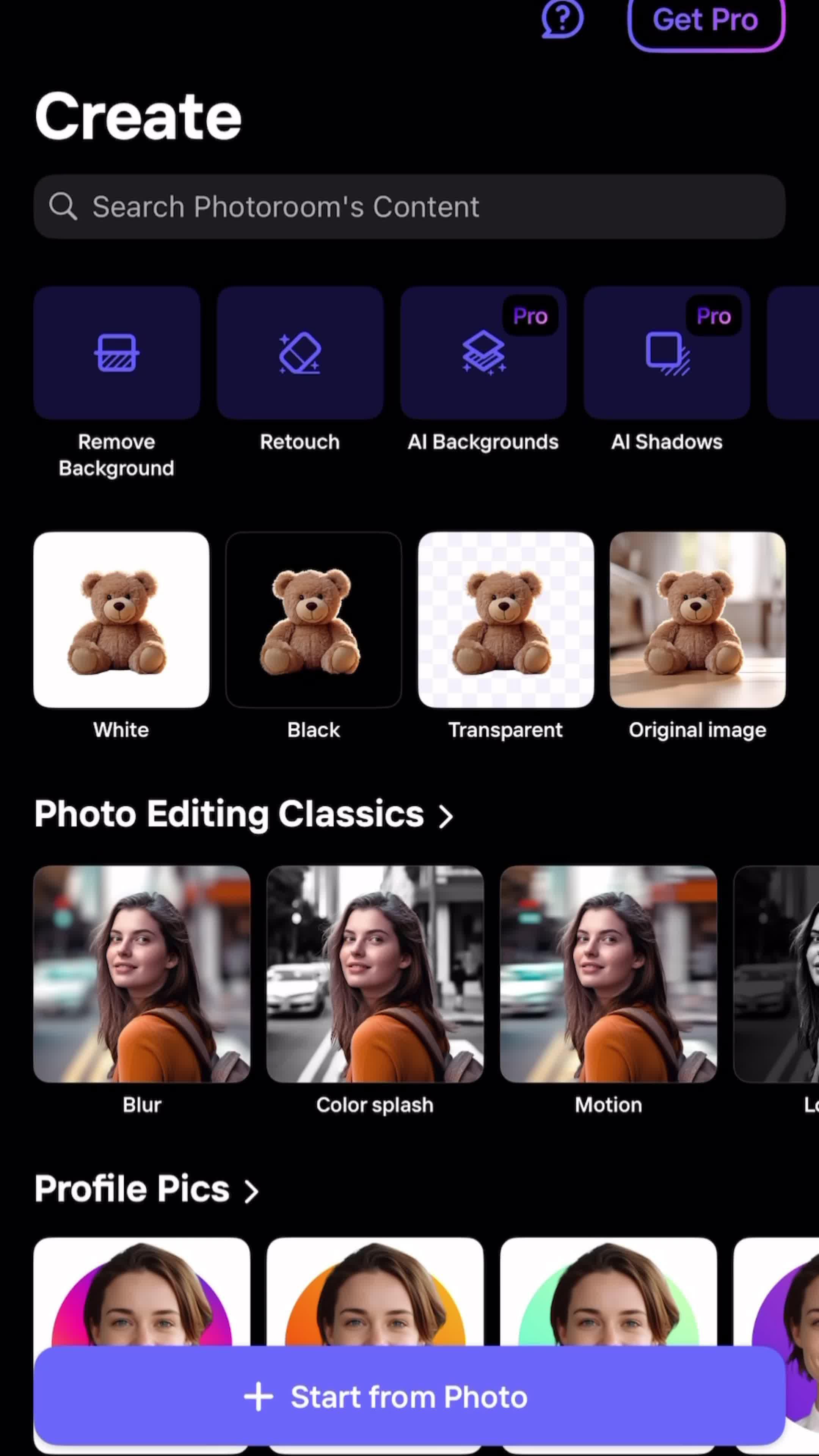 Get amazing photos with this AI app