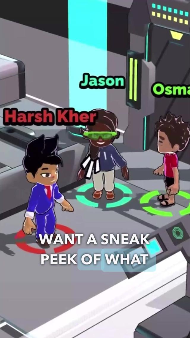 Here’s a sneak peak of what the metaverse is like 👀 #BunchMetaverse 