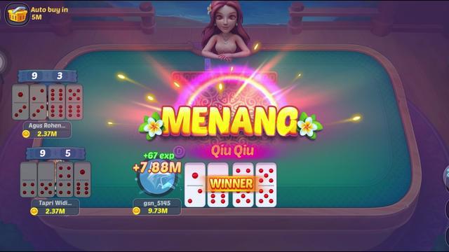 Game ini tidak melibatkan perjudian uang sungguhan