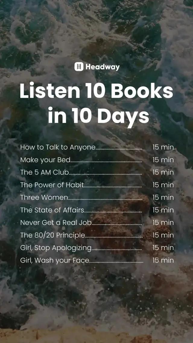 Turn self-development into laid-back and easy leisure with this book summary app!