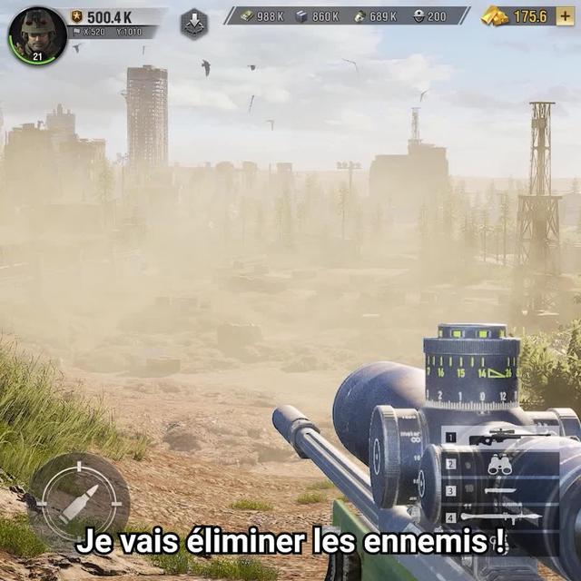 Action de tireur d’élite palpitante！