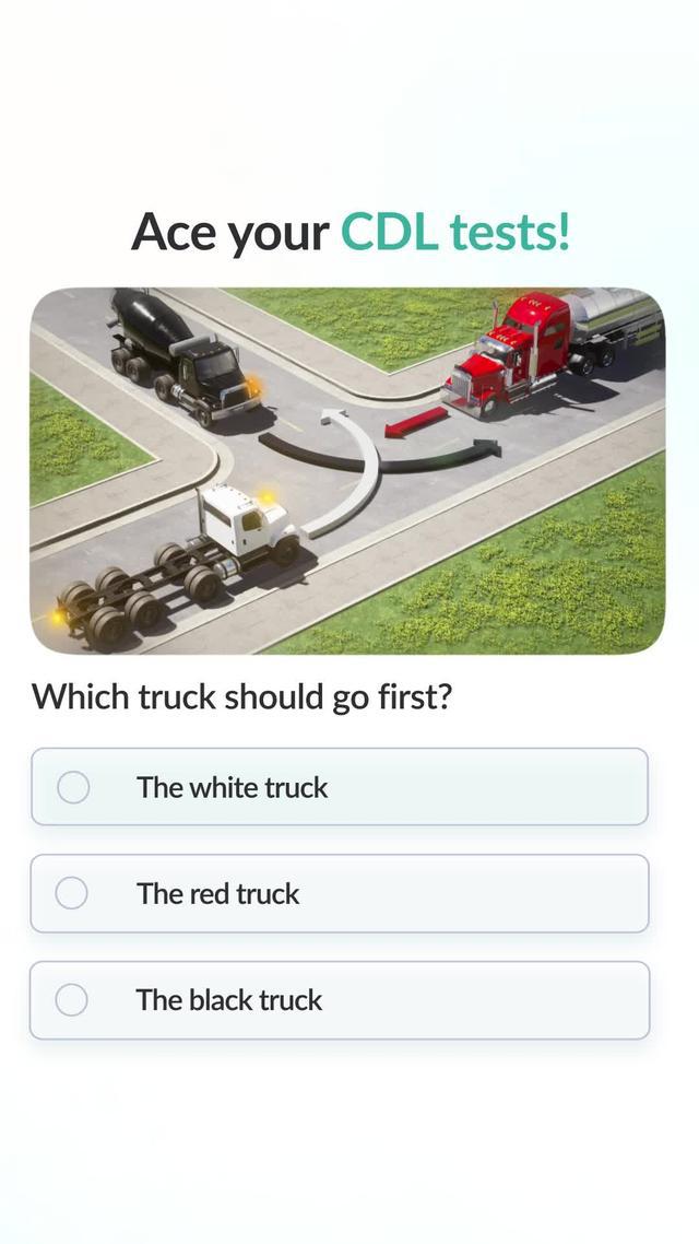 Study for your CDL test now!
