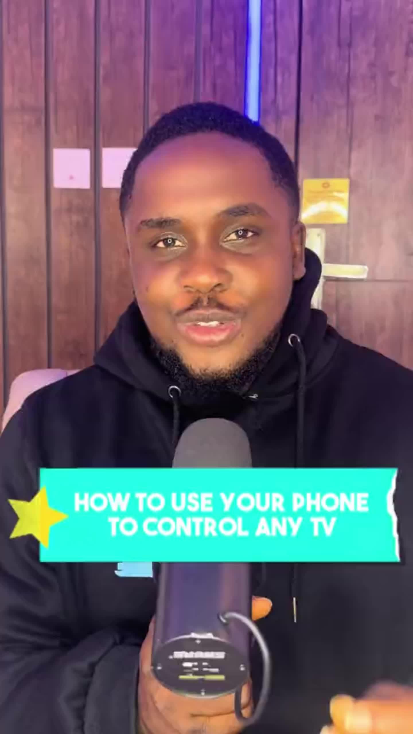 Turn your phone into a remote control