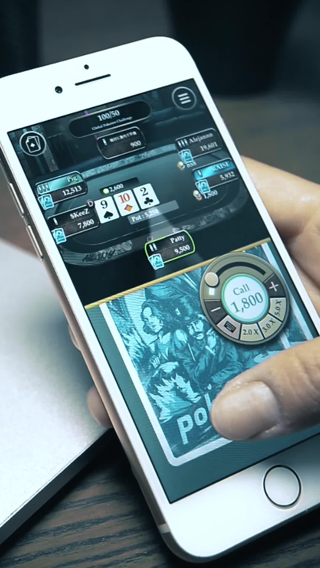 "Don’t wait for Vegas. Lets play poker with friends anytime, anywhere."