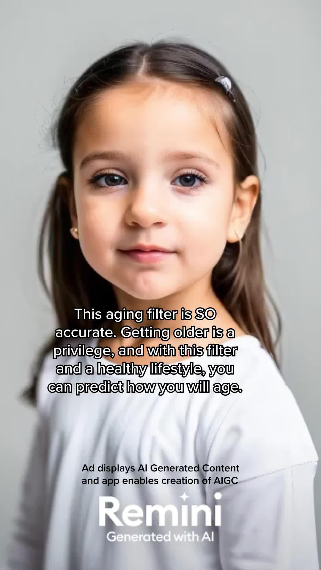 Life long journey in 20 seconds thanks to AI