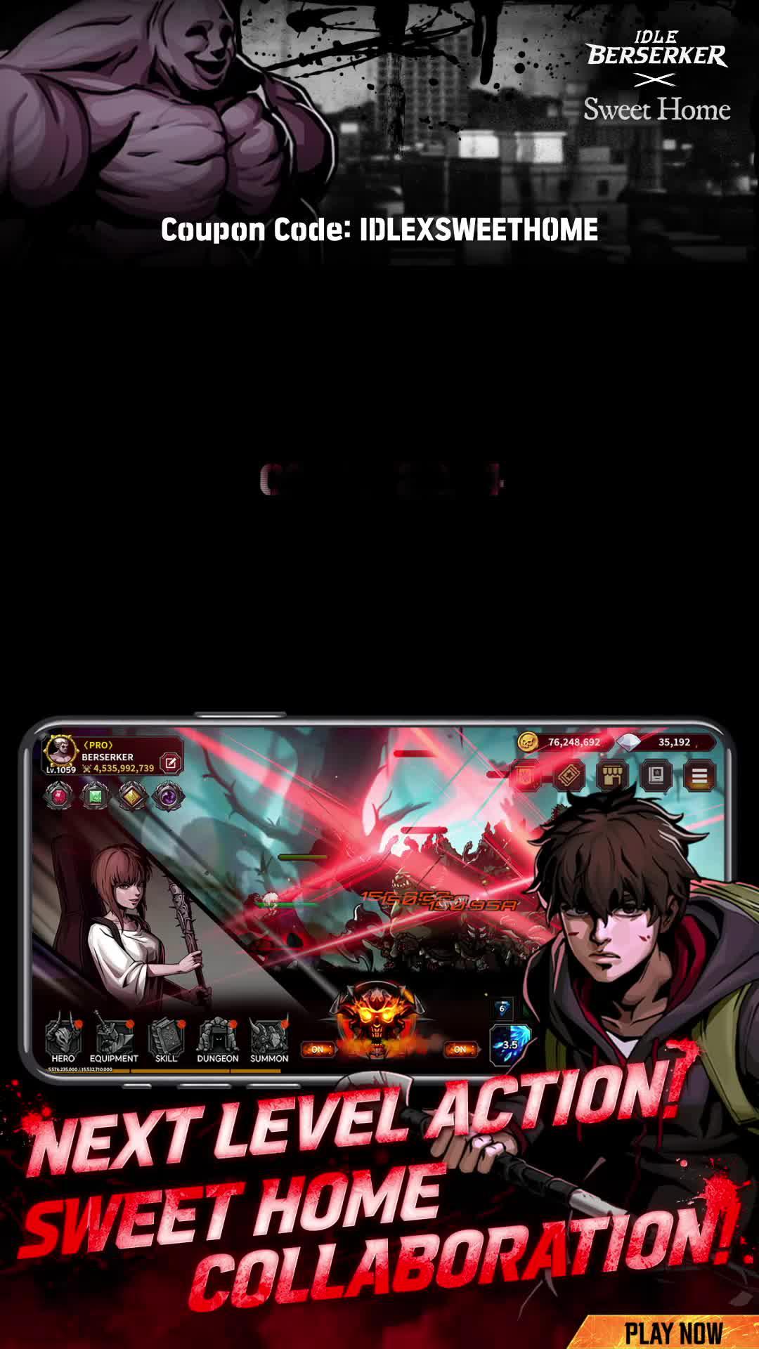 Sweet Home meets Berserker.