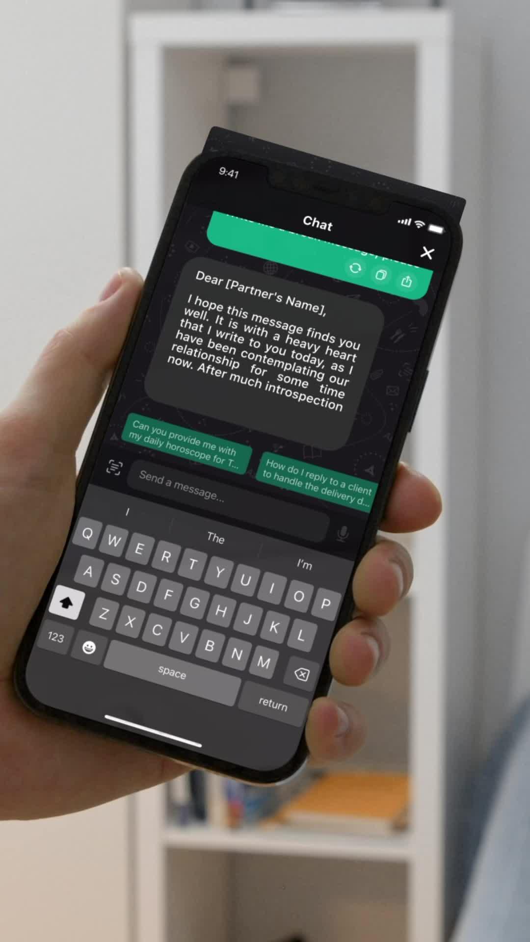 Chatbot that knows everything. Don’t believe? Then ask!