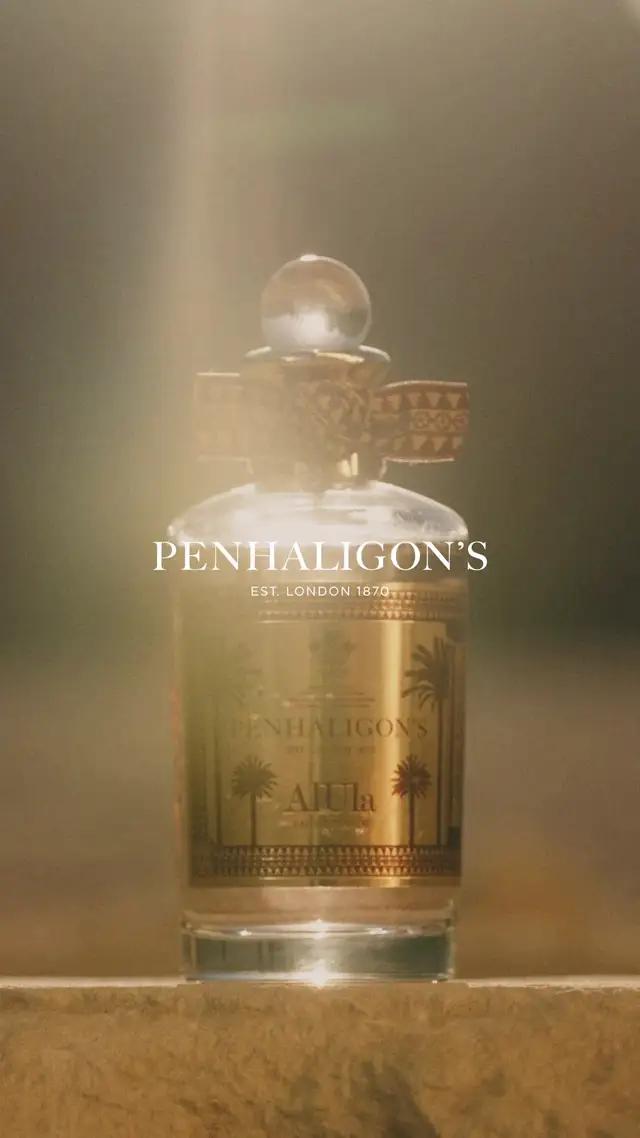 Warm plum meets a mirage of patchouli, spice, and vanilla. Discover Penhaligon's AlUla.