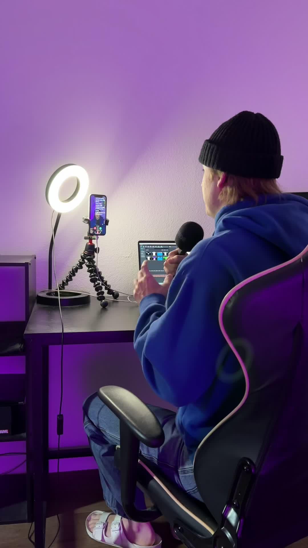 Easy way to create high quality videos - use BIGVU teleprompter app!