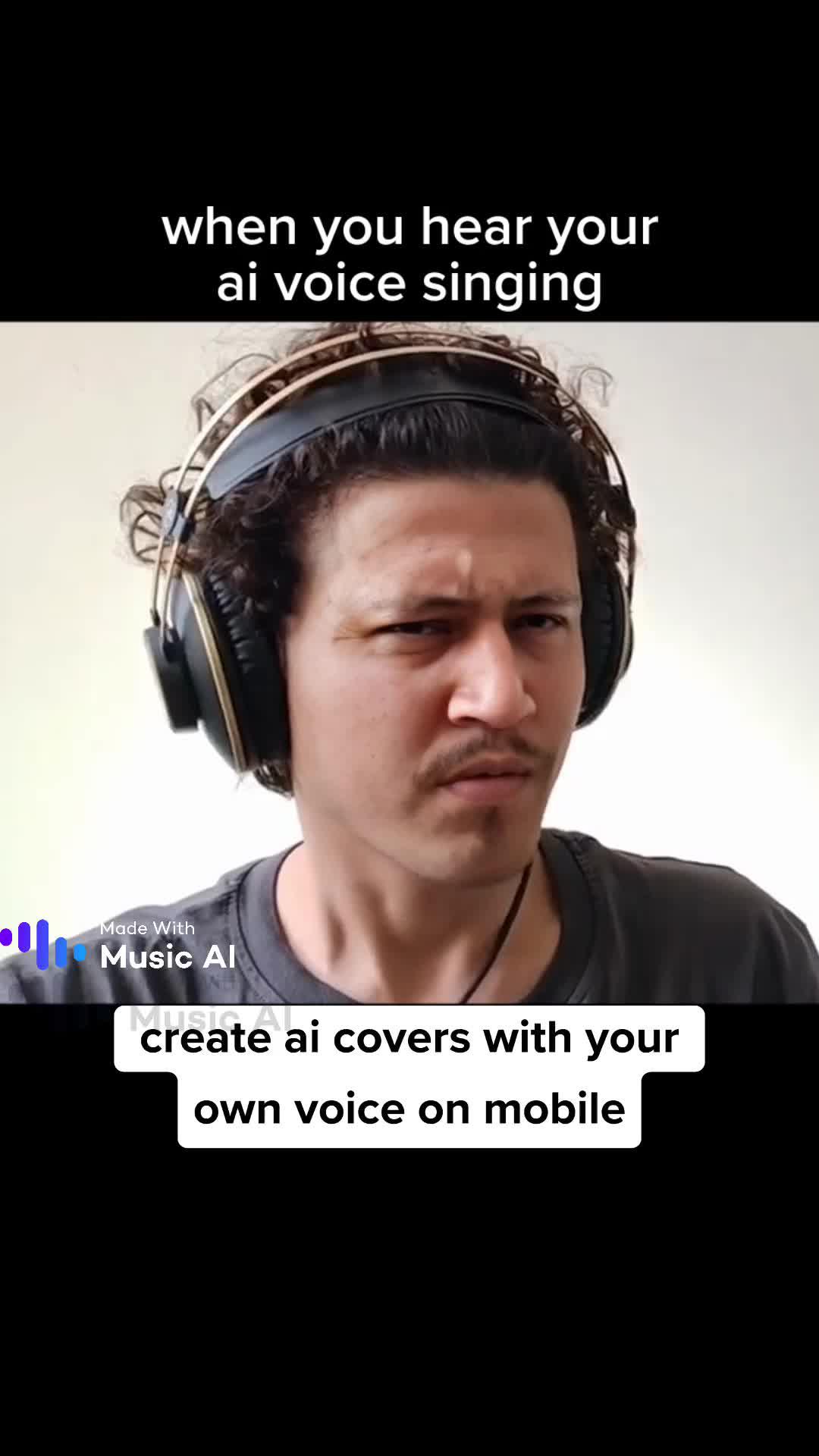 Create AI covers with your own voice on mobile