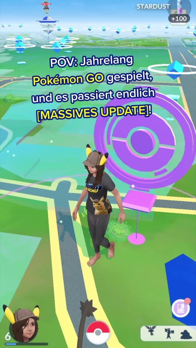 Pokémon GO hat einen ganz neuen Look!