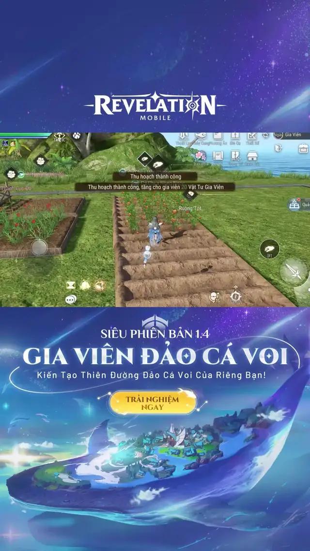 Tự do xây dựng nhà cửa, chăm sóc nông trại và thiết kế nội thất theo phong cách của chính bạn! 