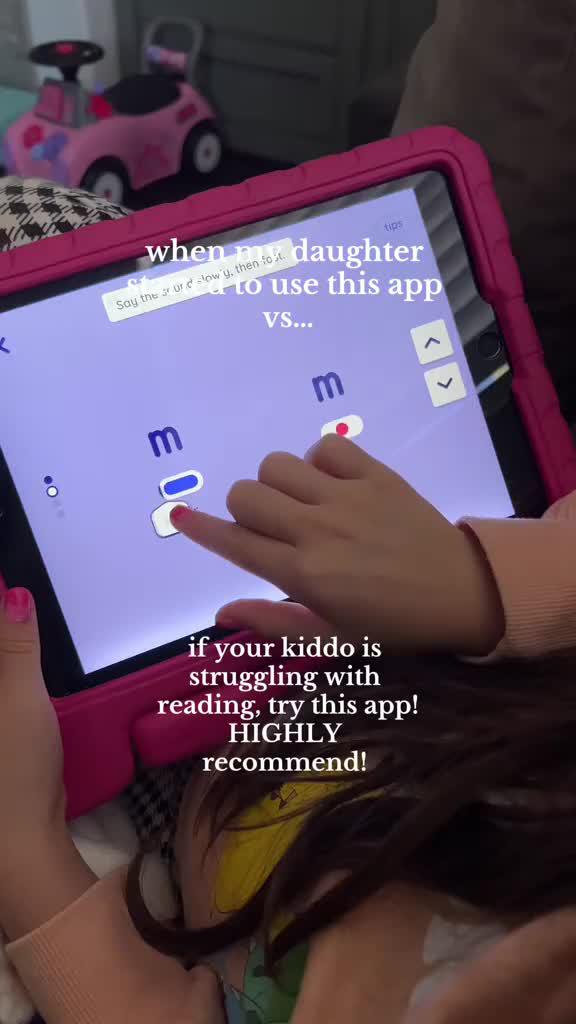 Just look at the progress your child can make! Teach them to read at home with Reading.com!📚 #readingprogress #learntoread Reading.com app review