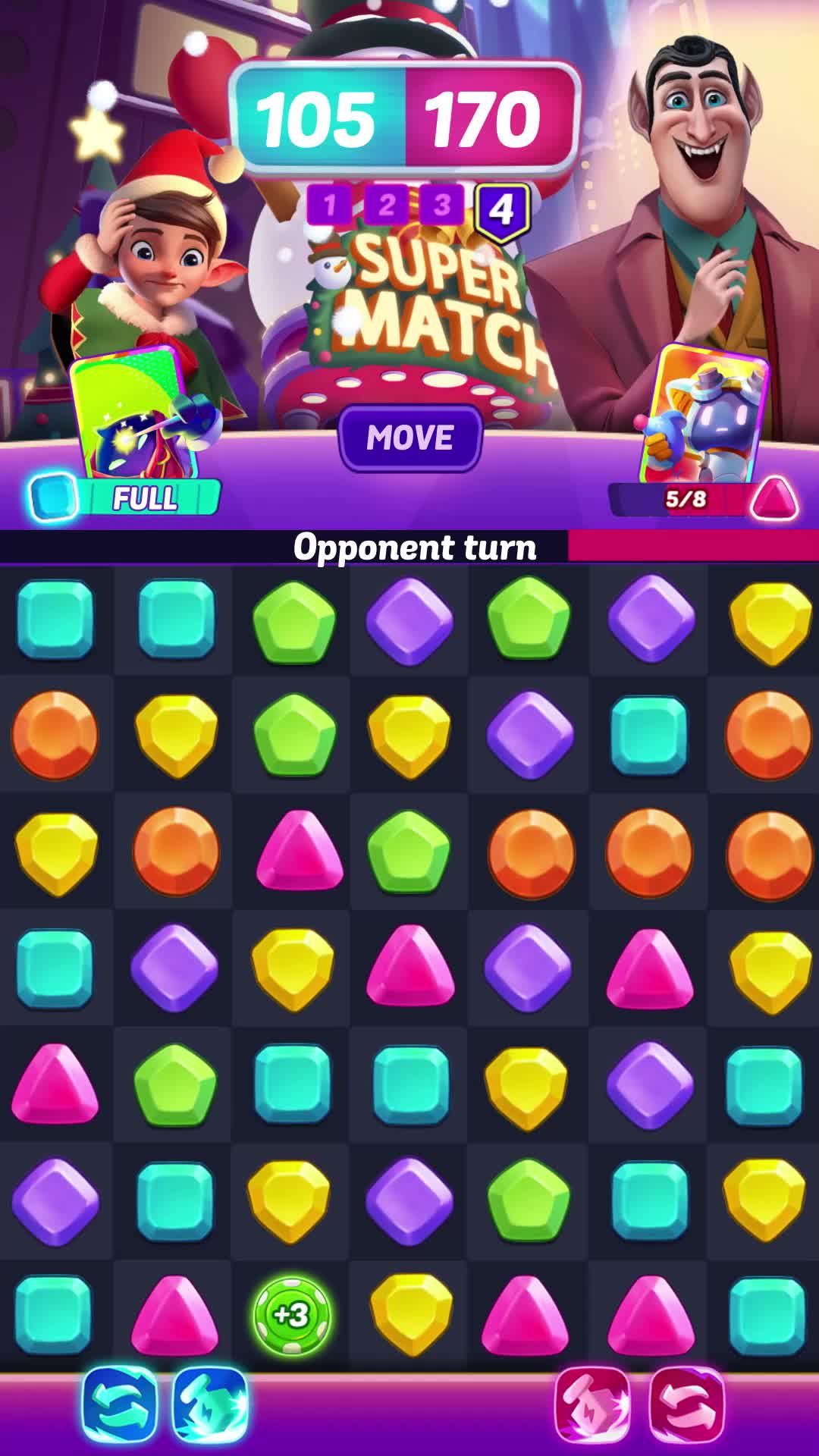 Enjoy your free time with Match 3 Puzzle Game