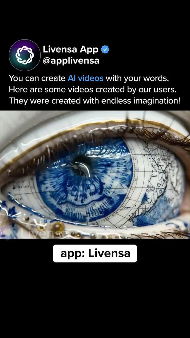 Create Al videos with your own words on mobile