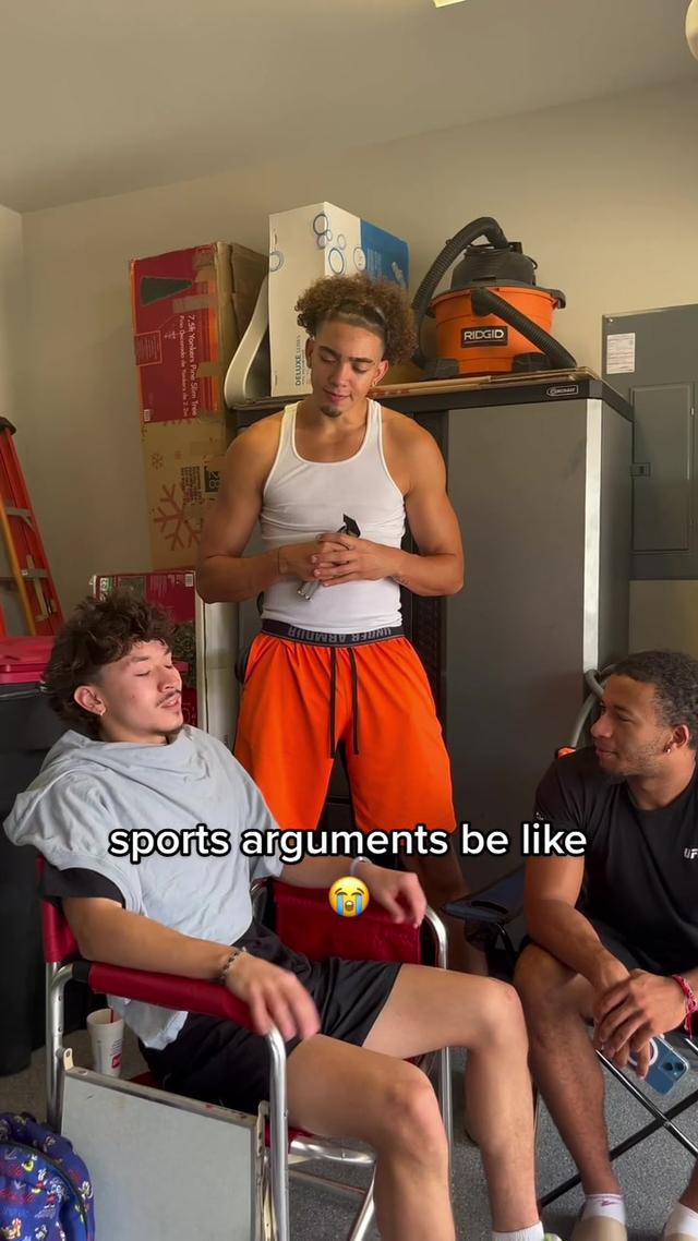 who’s going bald 😱 download Omada!! #Omada #omadaapp #sportsdebate