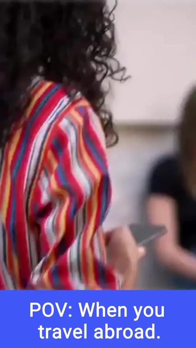 Let AI translate for you when you travel in a foreign country!