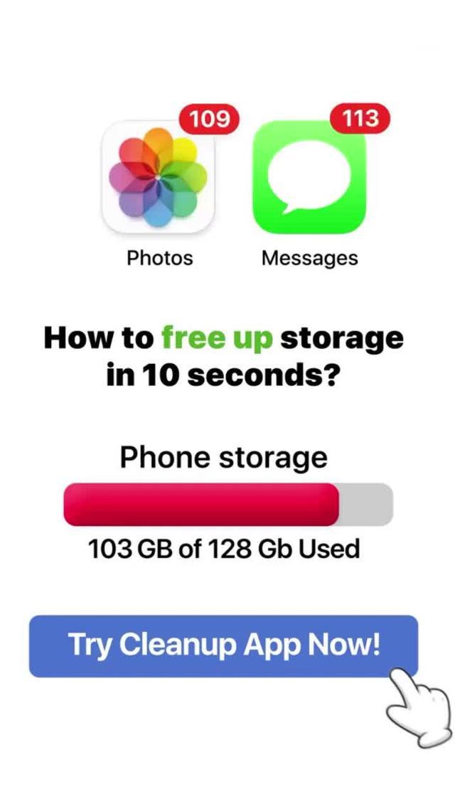 There's too much junk in your iphone!