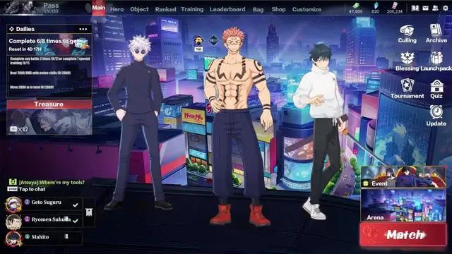 Free to claim 5★UR hero Gojo Satoru and Geto Suguru!